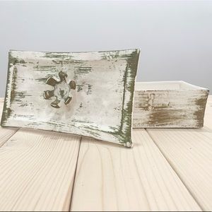 Vintage Hand Painted Jewelry Box - Dee Bee Co.